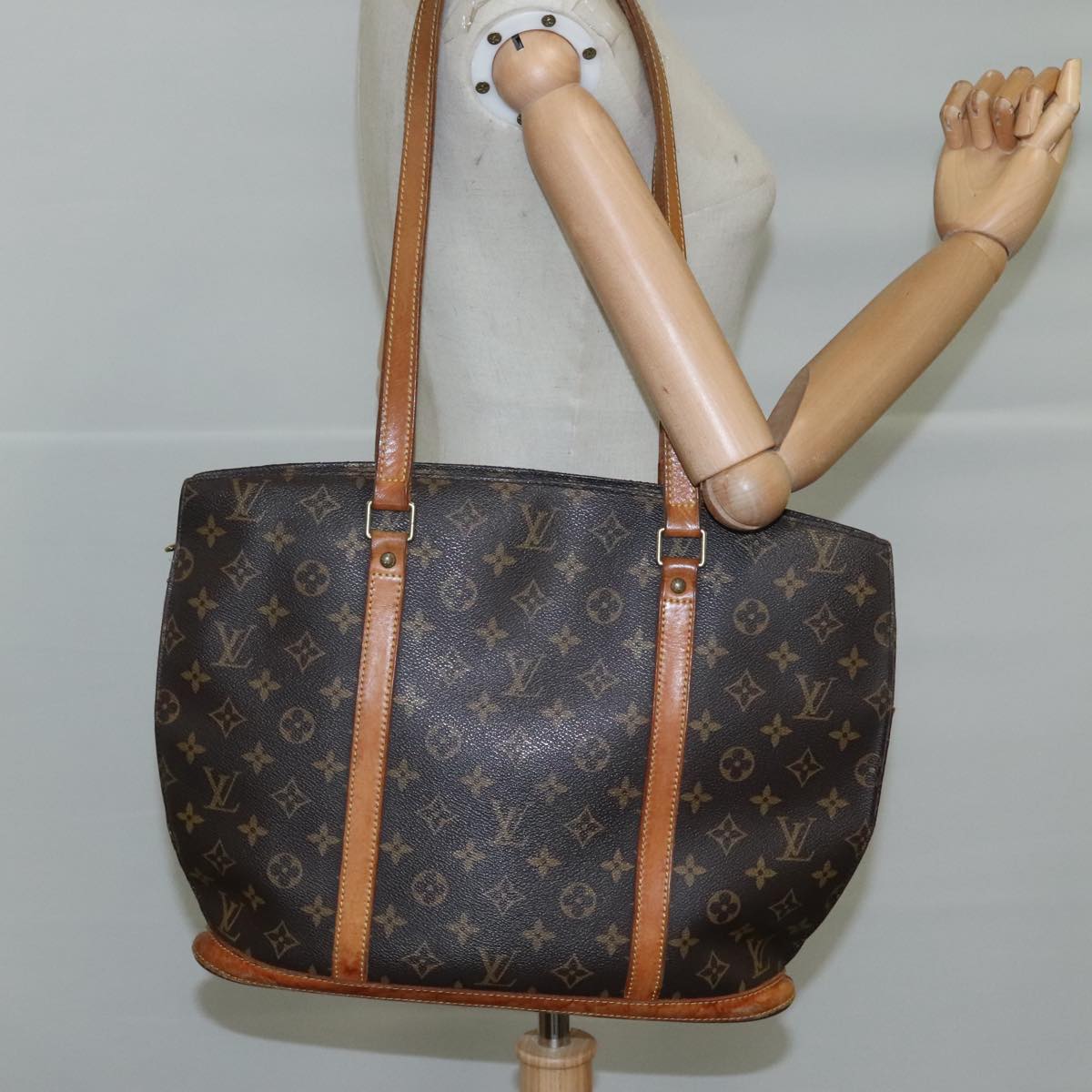 LOUIS VUITTON Monogram Babylone Tote Bag M51102 LV bs21416