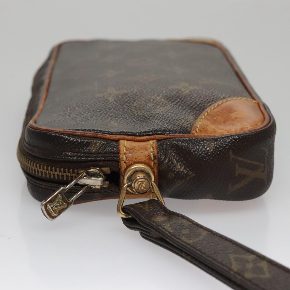 LOUIS VUITTON Monogram Marly Dragonne PM Clutch Bag M51827 LV bs21421