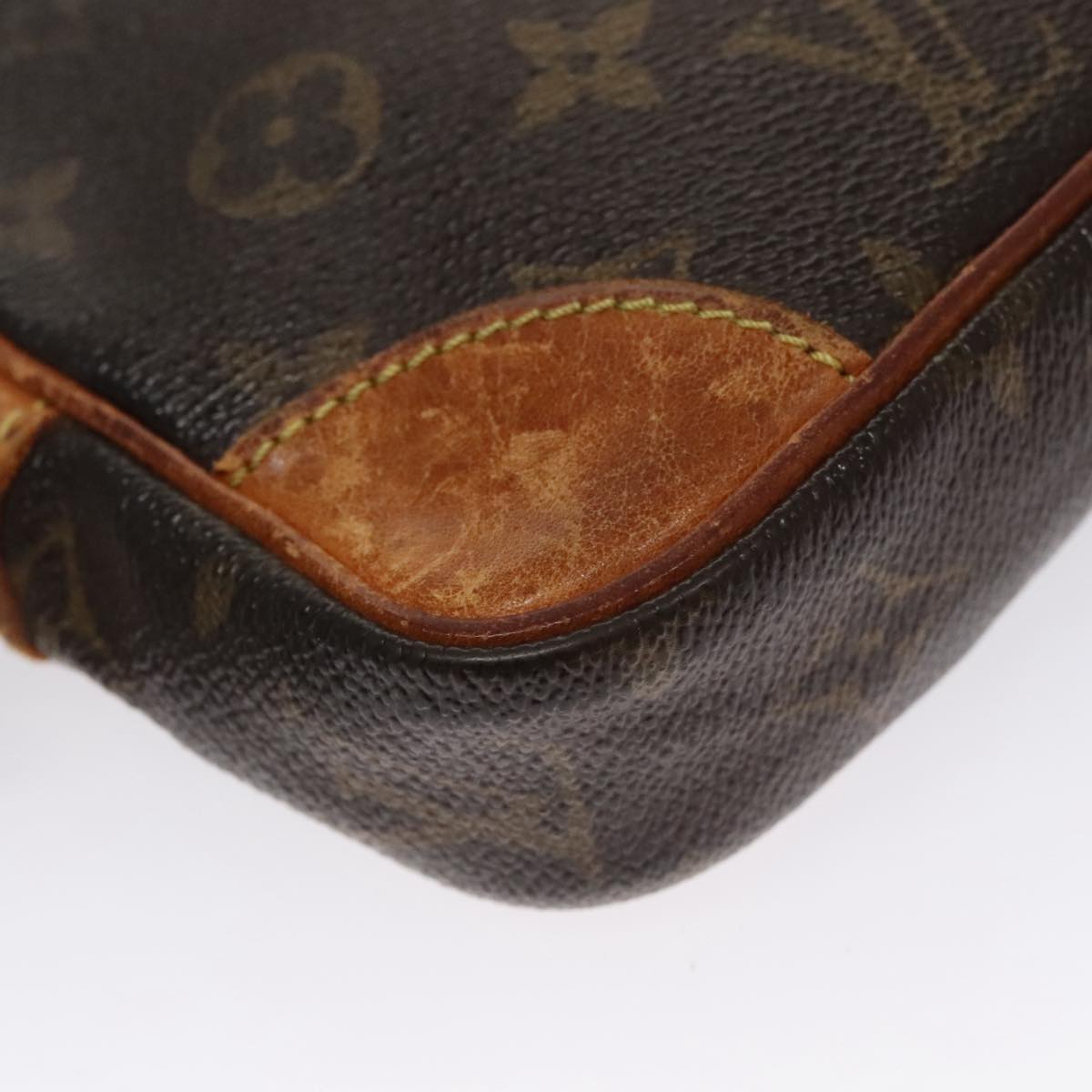 LOUIS VUITTON Monogram Marly Dragonne PM Clutch Bag M51827 LV bs21421