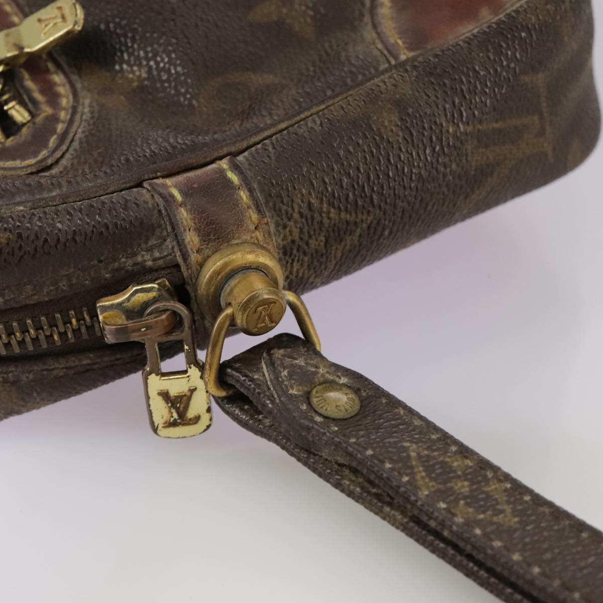 LOUIS VUITTON Monogram Marly Dragonne GM Clutch Bag M51825 LV bs21432