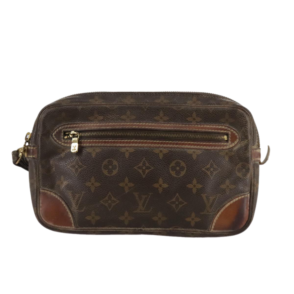 LOUIS VUITTON Monogram Marly Dragonne GM Clutch Bag M51825 LV bs21432