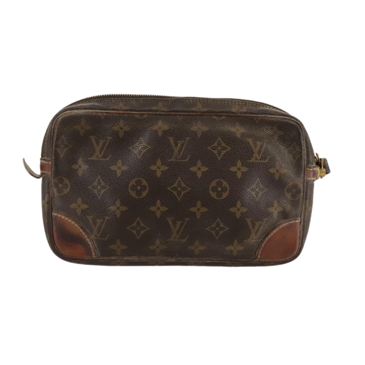 LOUIS VUITTON Monogram Marly Dragonne GM Clutch Bag M51825 LV bs21432