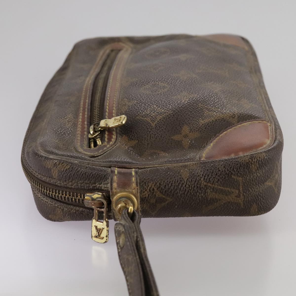 LOUIS VUITTON Monogram Marly Dragonne GM Clutch Bag M51825 LV bs21432