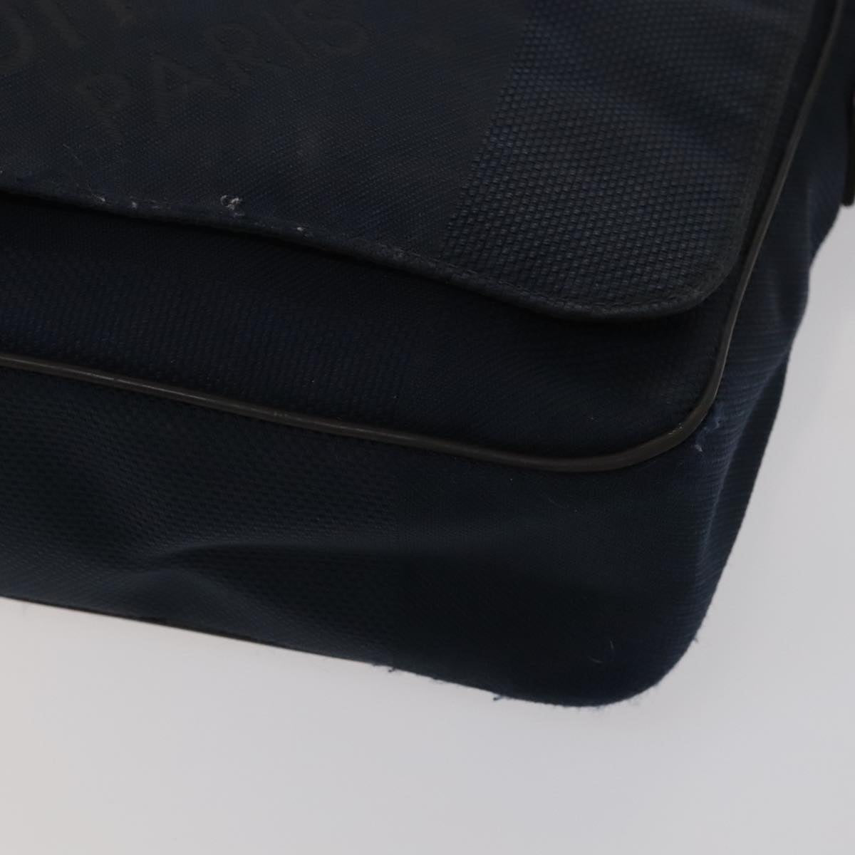 LOUIS VUITTON Damier Geant Petite Message Shoulder Bag Navy N41127 bs21447