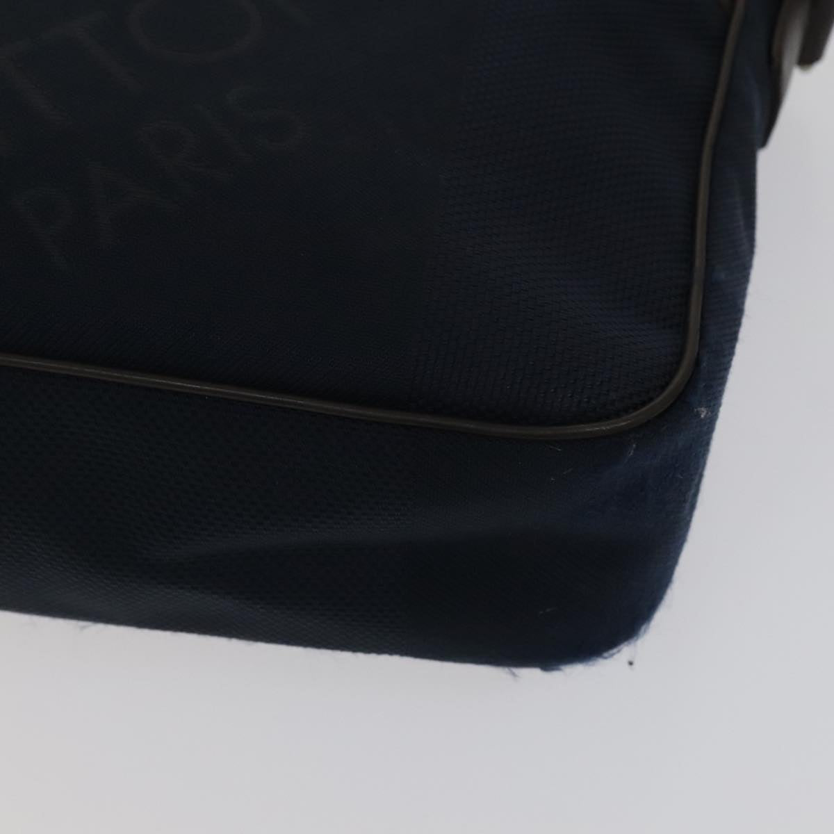 LOUIS VUITTON Damier Geant Petite Message Shoulder Bag Navy N41127 bs21447