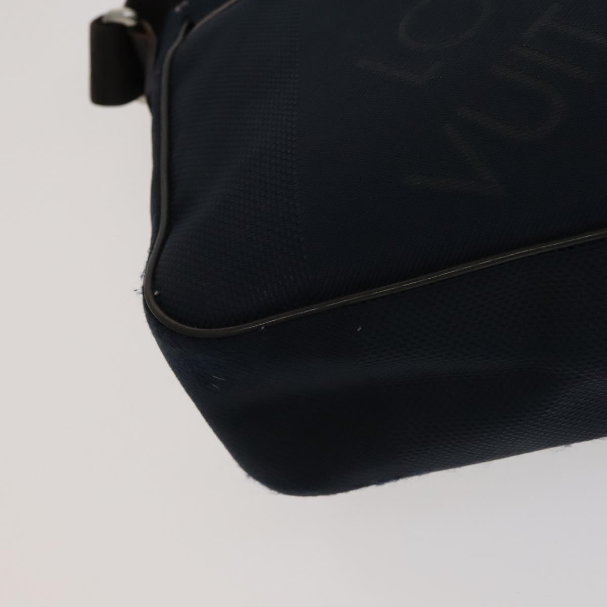 LOUIS VUITTON Damier Geant Petite Message Shoulder Bag Navy N41127 bs21447