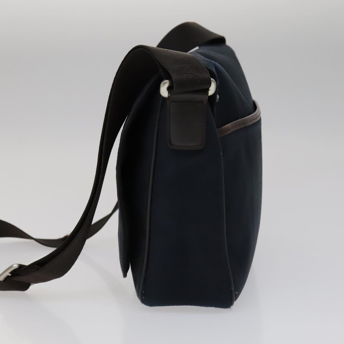 LOUIS VUITTON Damier Geant Petite Message Shoulder Bag Navy N41127 bs21447