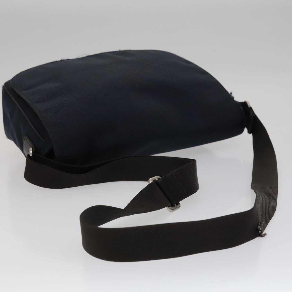 LOUIS VUITTON Damier Geant Petite Message Shoulder Bag Navy N41127 bs21447