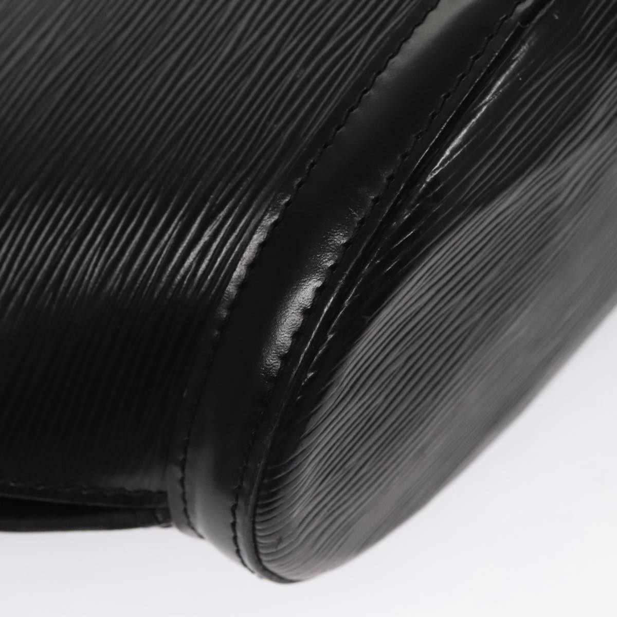 LOUIS VUITTON Epi Saint Jacques Hand Bag Black M52272 LV bs21479