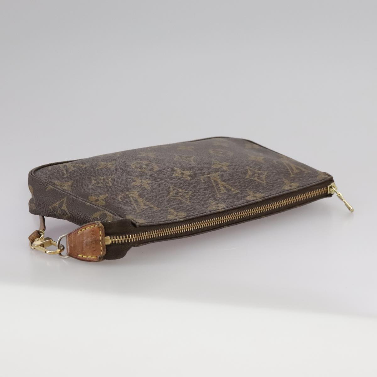 LOUIS VUITTON Monogram Pochette Accessoires Pouch M51980 LV bs21488