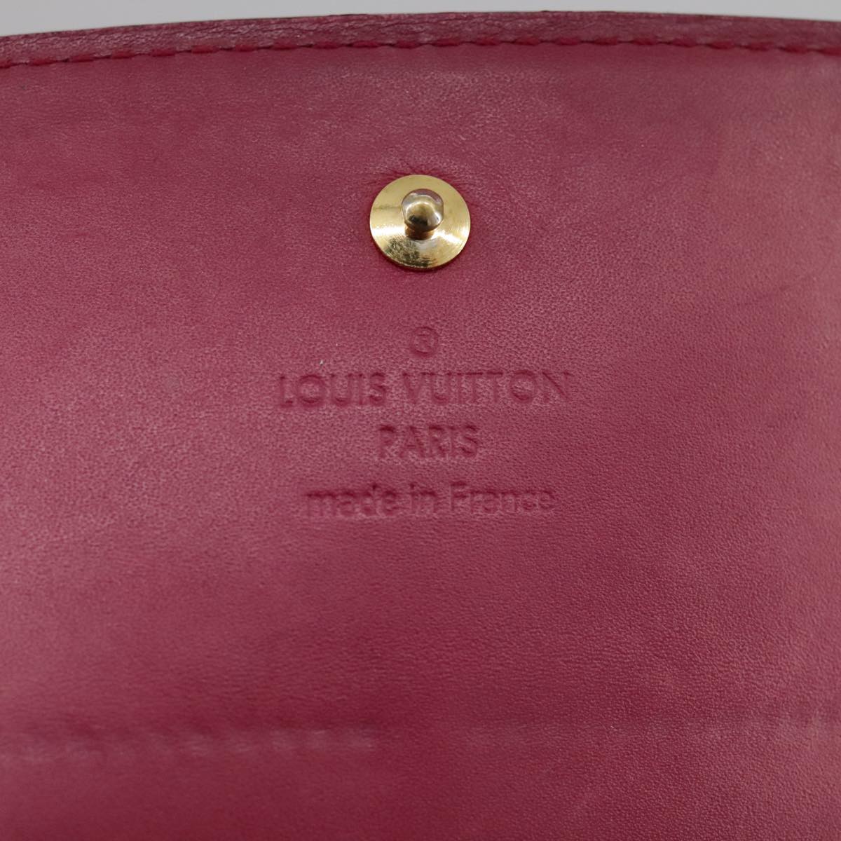 LOUIS VUITTON Vernis Portefeiulle Sarah Chain Threes M90087 LV bs21492