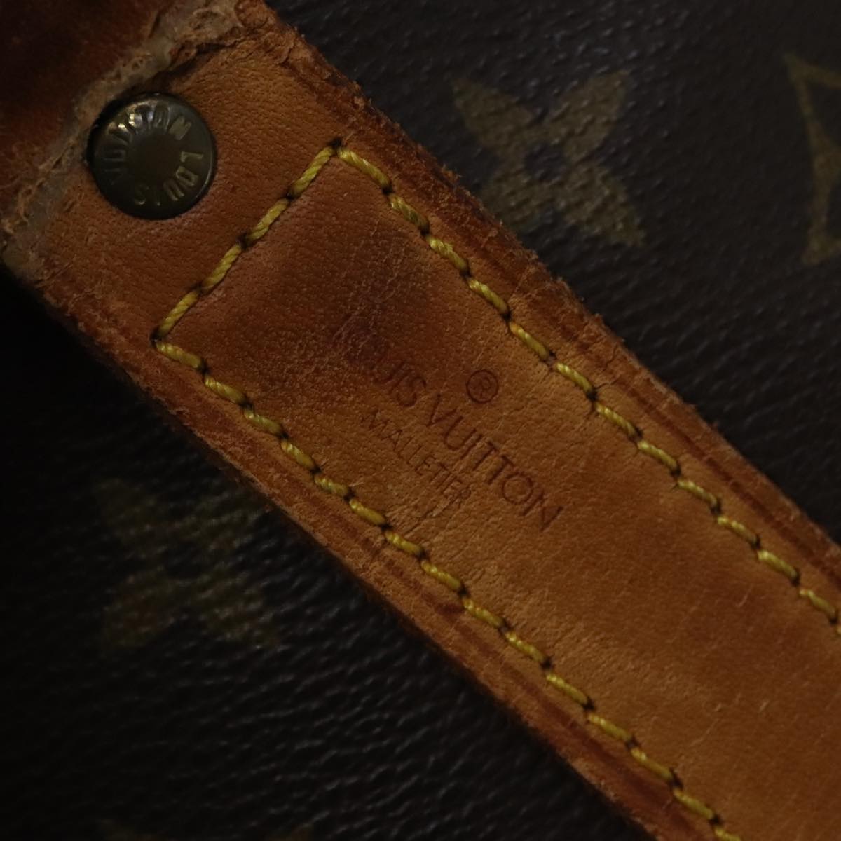 LOUIS VUITTON Monogram Keepall Bandouliere 50 Boston Bag M41416 LV bs21525