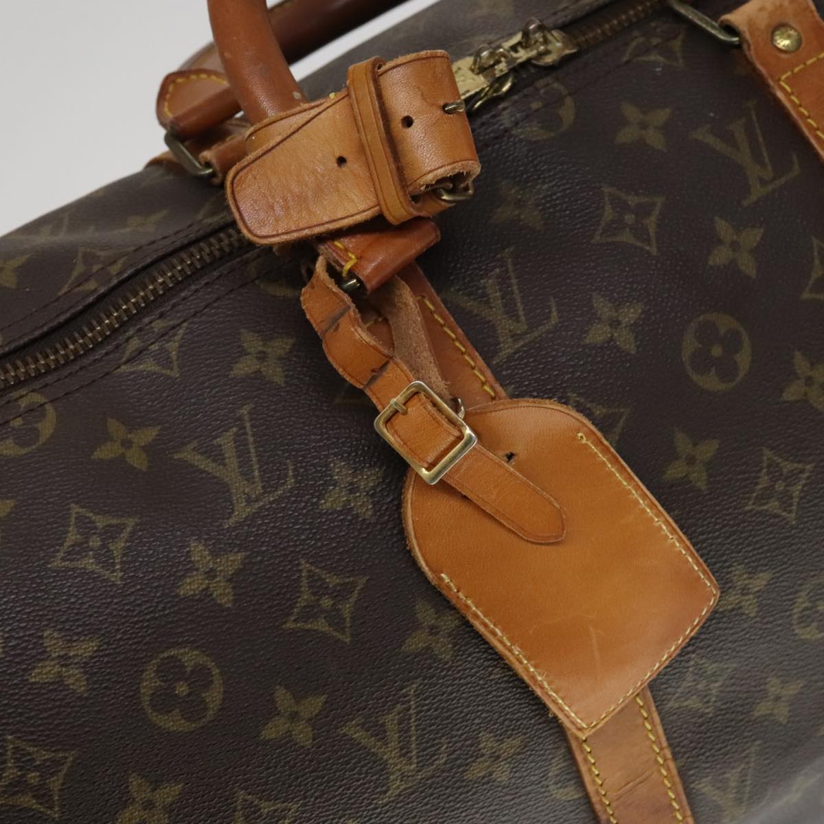 LOUIS VUITTON Monogram Keepall Bandouliere 50 Boston Bag M41416 LV bs21525