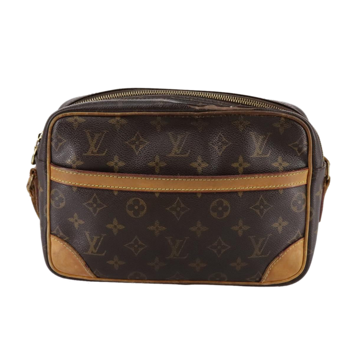 LOUIS VUITTON Monogram Trocadero 27 Shoulder Bag M51274 LV bs21526