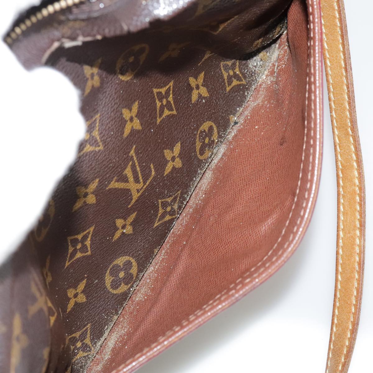 LOUIS VUITTON Monogram Trocadero 27 Shoulder Bag M51274 LV bs21526