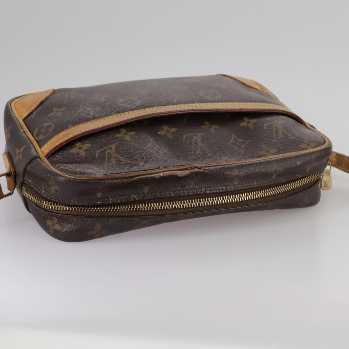 LOUIS VUITTON Monogram Trocadero 27 Shoulder Bag M51274 LV bs21526