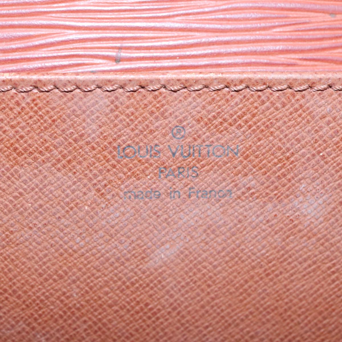 LOUIS VUITTON Epi Serviette Conseiller Briefcase Brown M54423 LV bs21529