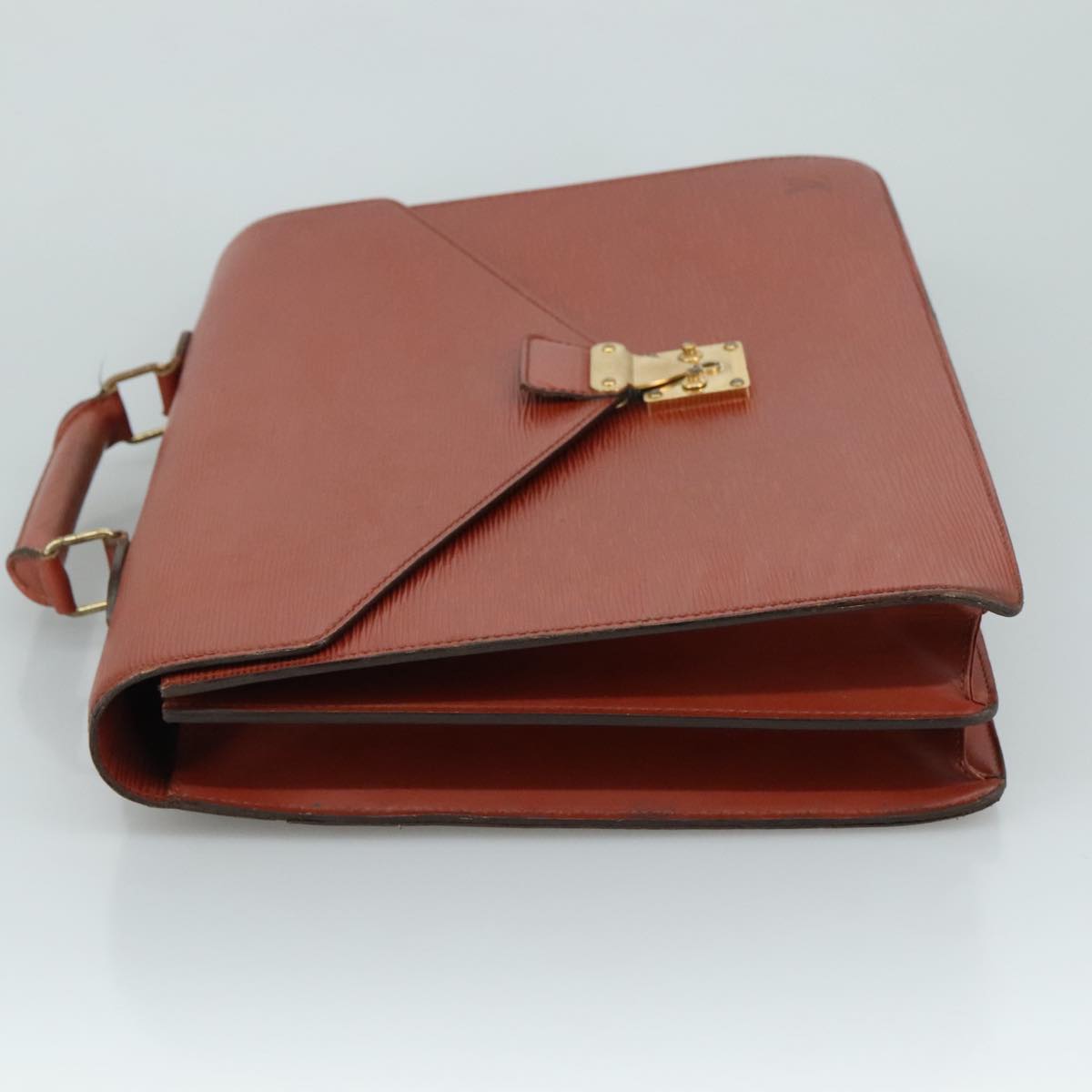 LOUIS VUITTON Epi Serviette Conseiller Briefcase Brown M54423 LV bs21529