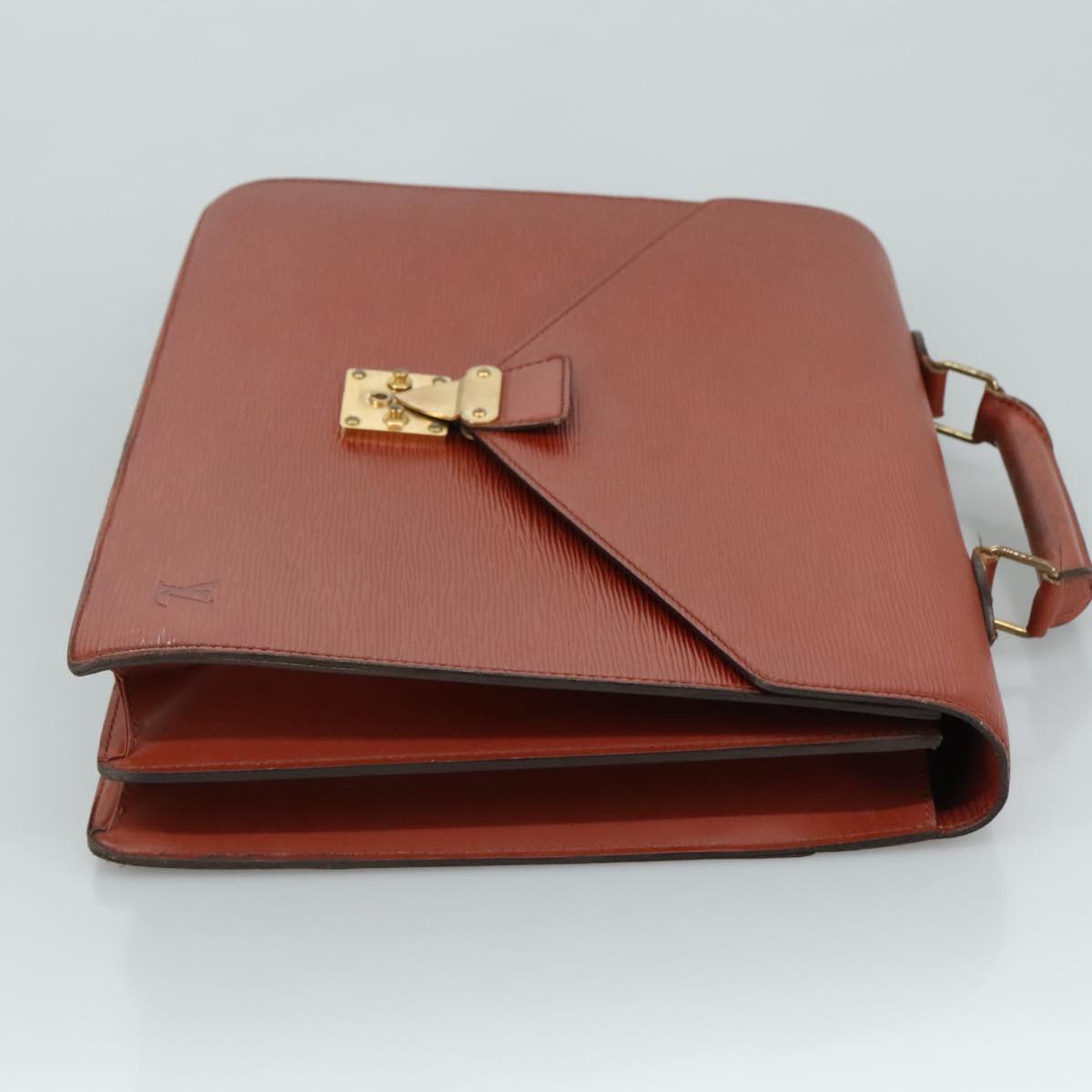 LOUIS VUITTON Epi Serviette Conseiller Briefcase Brown M54423 LV bs21529