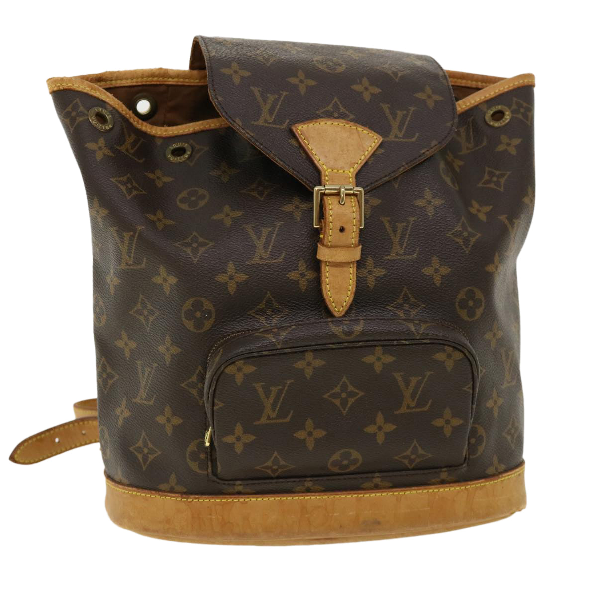 LOUIS VUITTON Monogram Montsouris MM Backpack M51136 LV bs2161