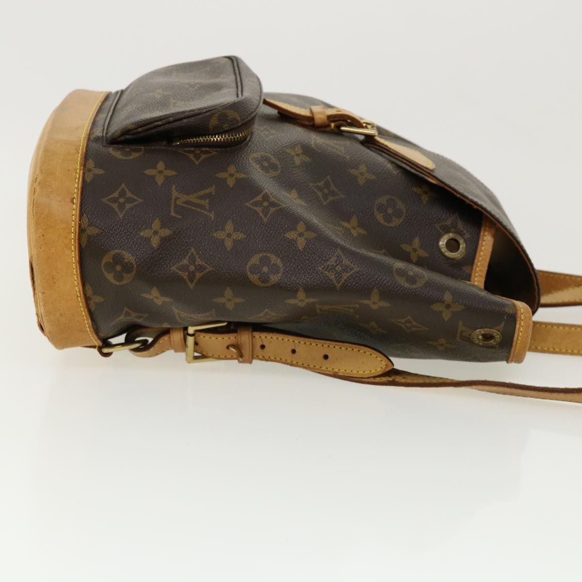 LOUIS VUITTON Monogram Montsouris MM Backpack M51136 LV bs2161