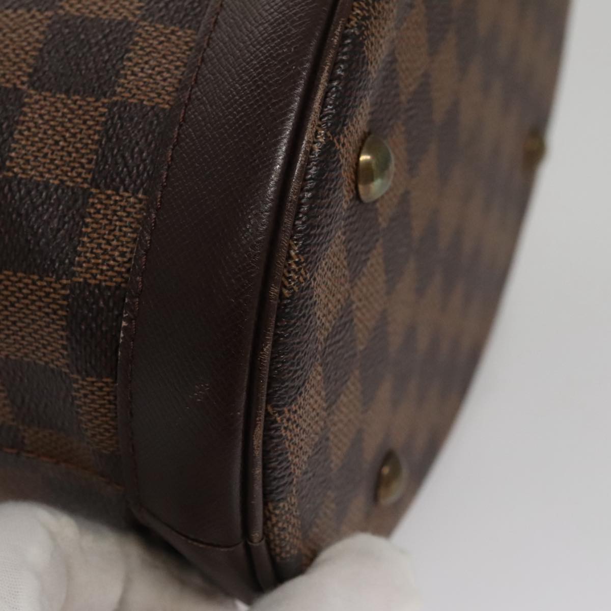 LOUIS VUITTON Damier Ebene Marais Shoulder Bag N42240 LV bs21674