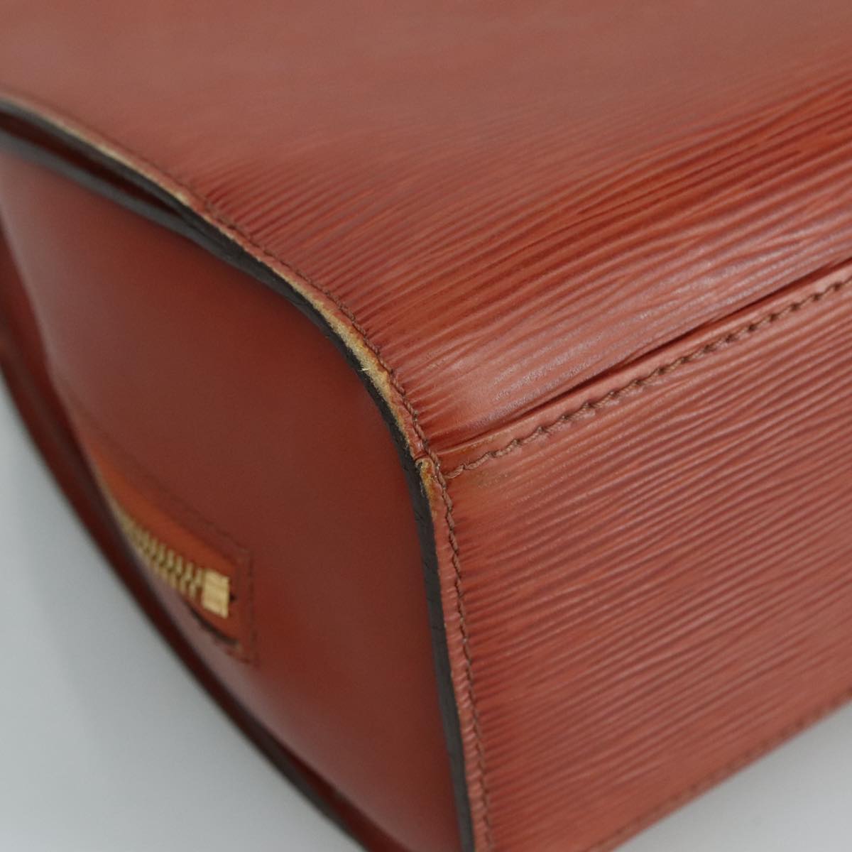 LOUIS VUITTON Epi Pont Neuf Hand Bag Brown M52053 LV bs21684