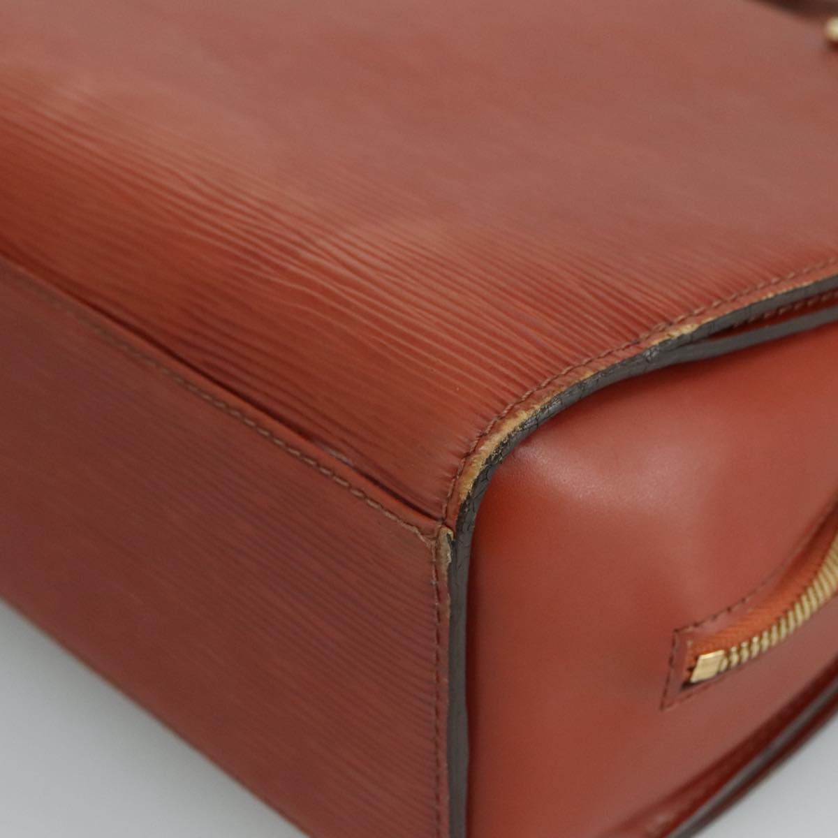 LOUIS VUITTON Epi Pont Neuf Hand Bag Brown M52053 LV bs21684