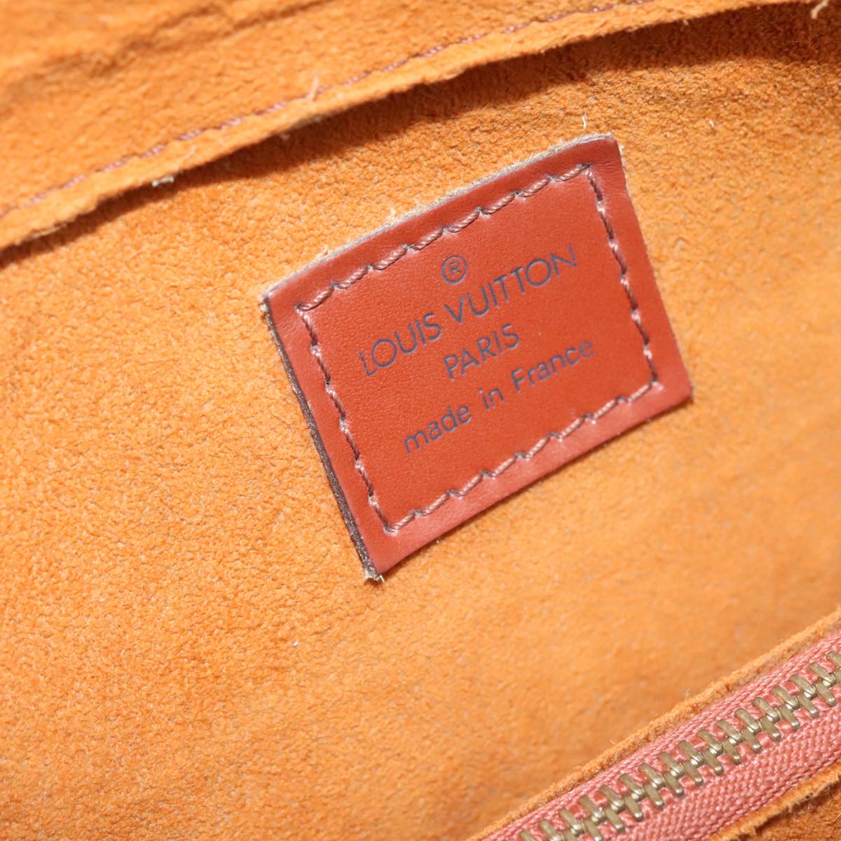 LOUIS VUITTON Epi Pont Neuf Hand Bag Brown M52053 LV bs21684