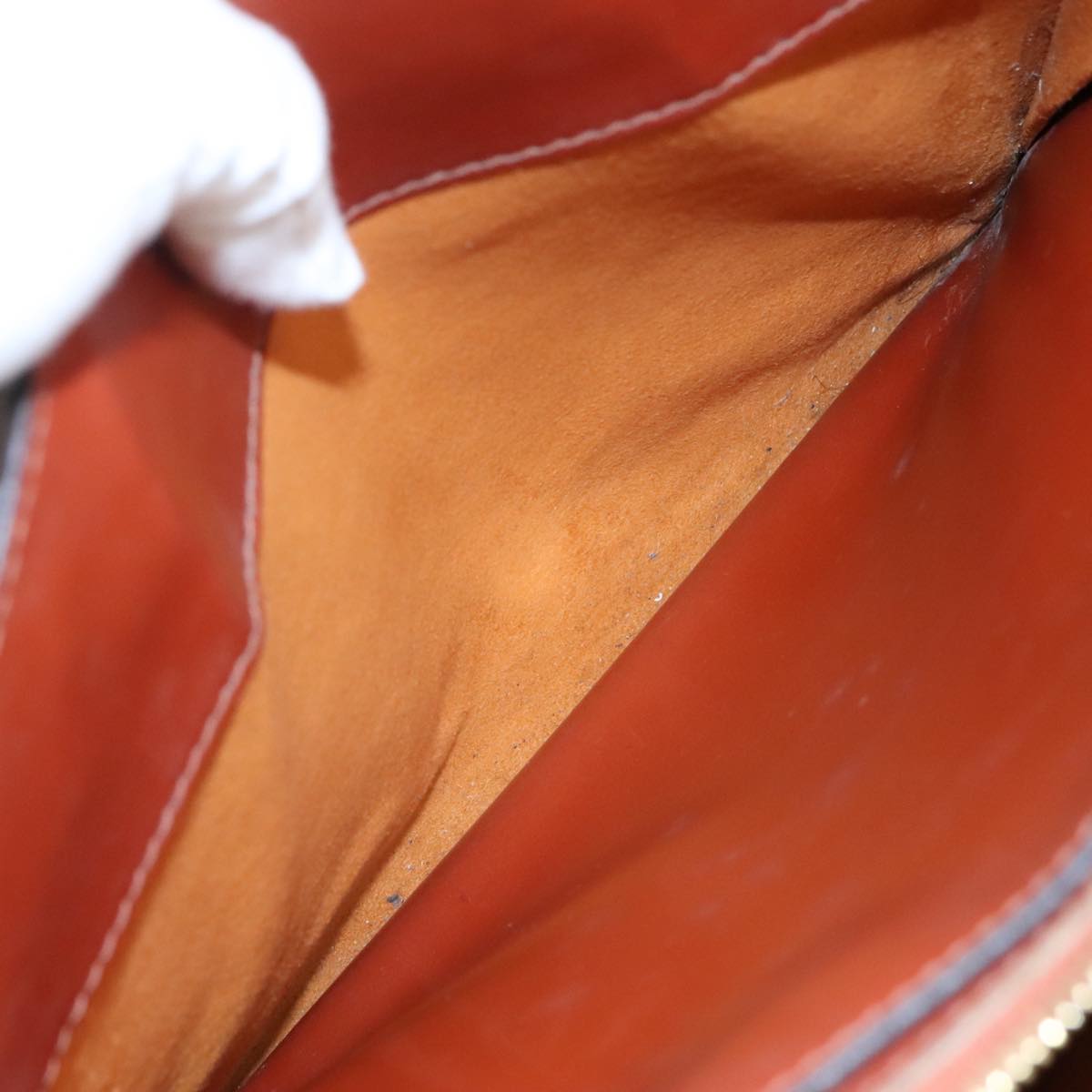 LOUIS VUITTON Epi Pont Neuf Hand Bag Brown M52053 LV bs21684