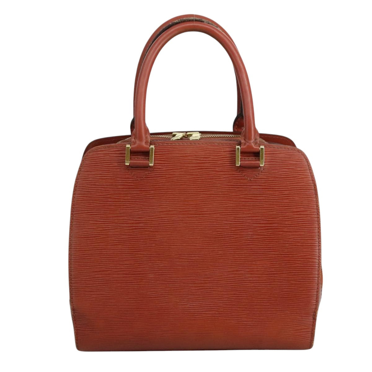 LOUIS VUITTON Epi Pont Neuf Hand Bag Brown M52053 LV bs21684