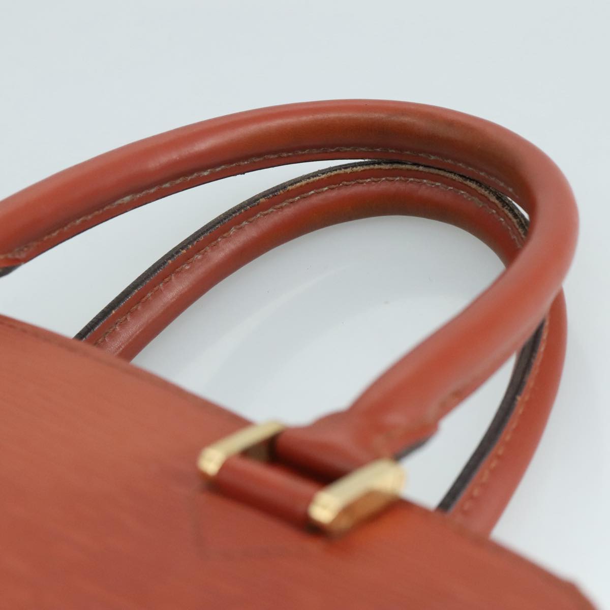 LOUIS VUITTON Epi Pont Neuf Hand Bag Brown M52053 LV bs21684