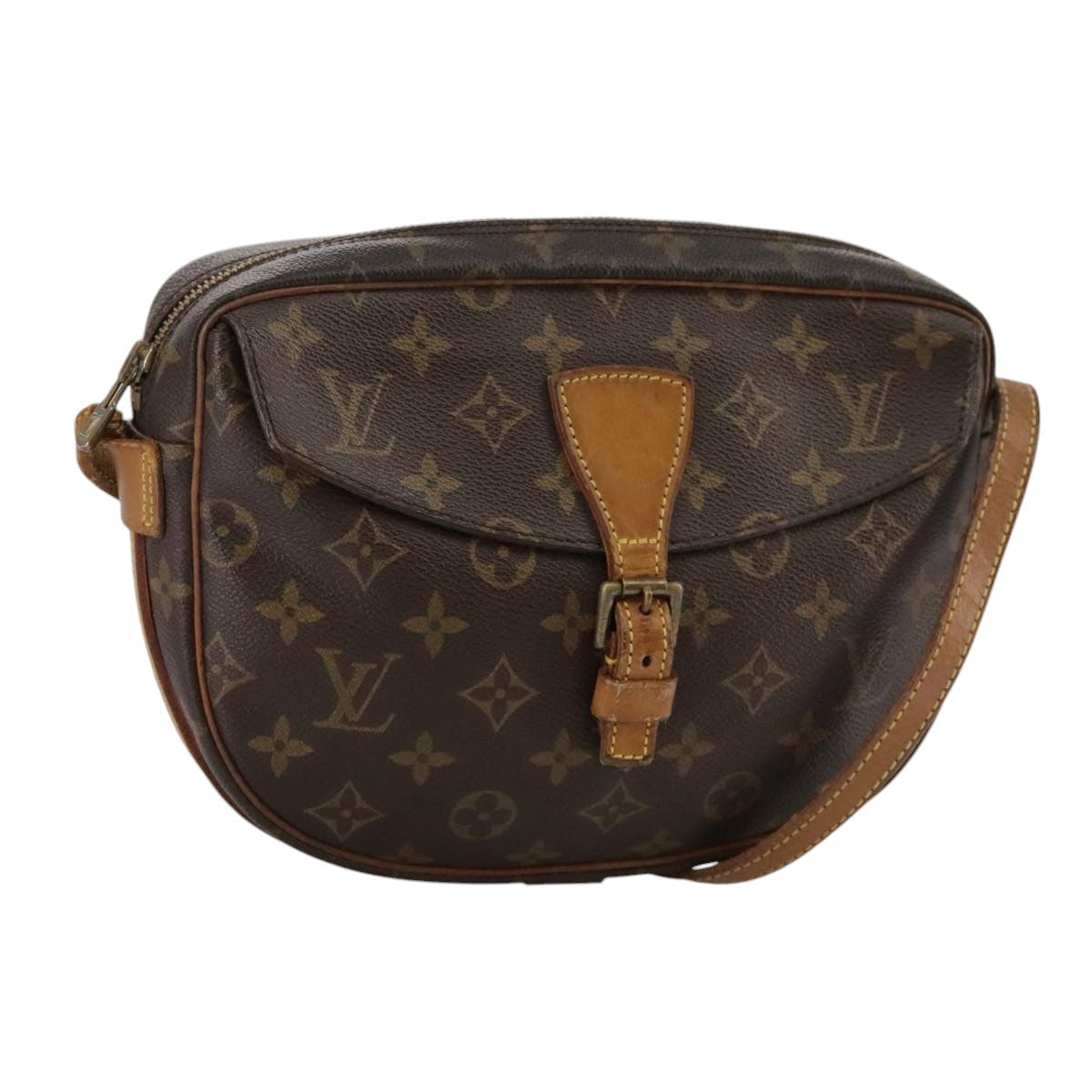 LOUIS VUITTON Monogram Jeune Fille MM Shoulder Bag M51226 LV bs21687