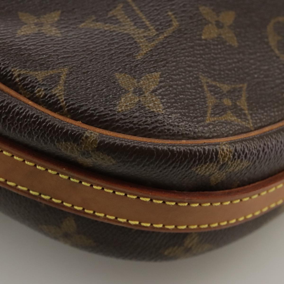 LOUIS VUITTON Monogram Jeune Fille MM Shoulder Bag M51226 LV bs21687