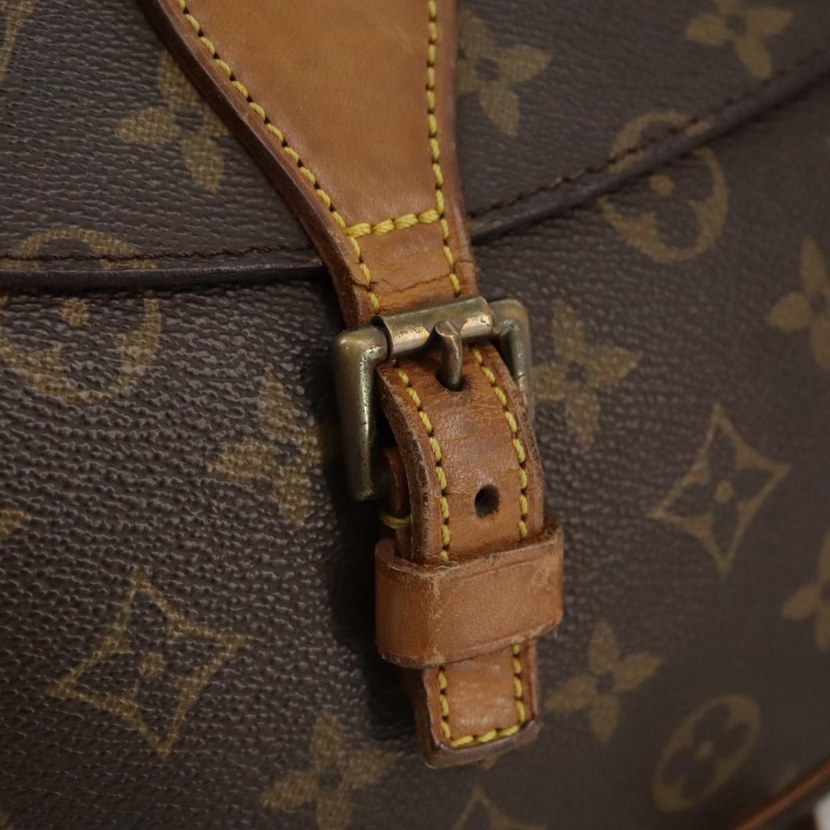 LOUIS VUITTON Monogram Jeune Fille MM Shoulder Bag M51226 LV bs21687
