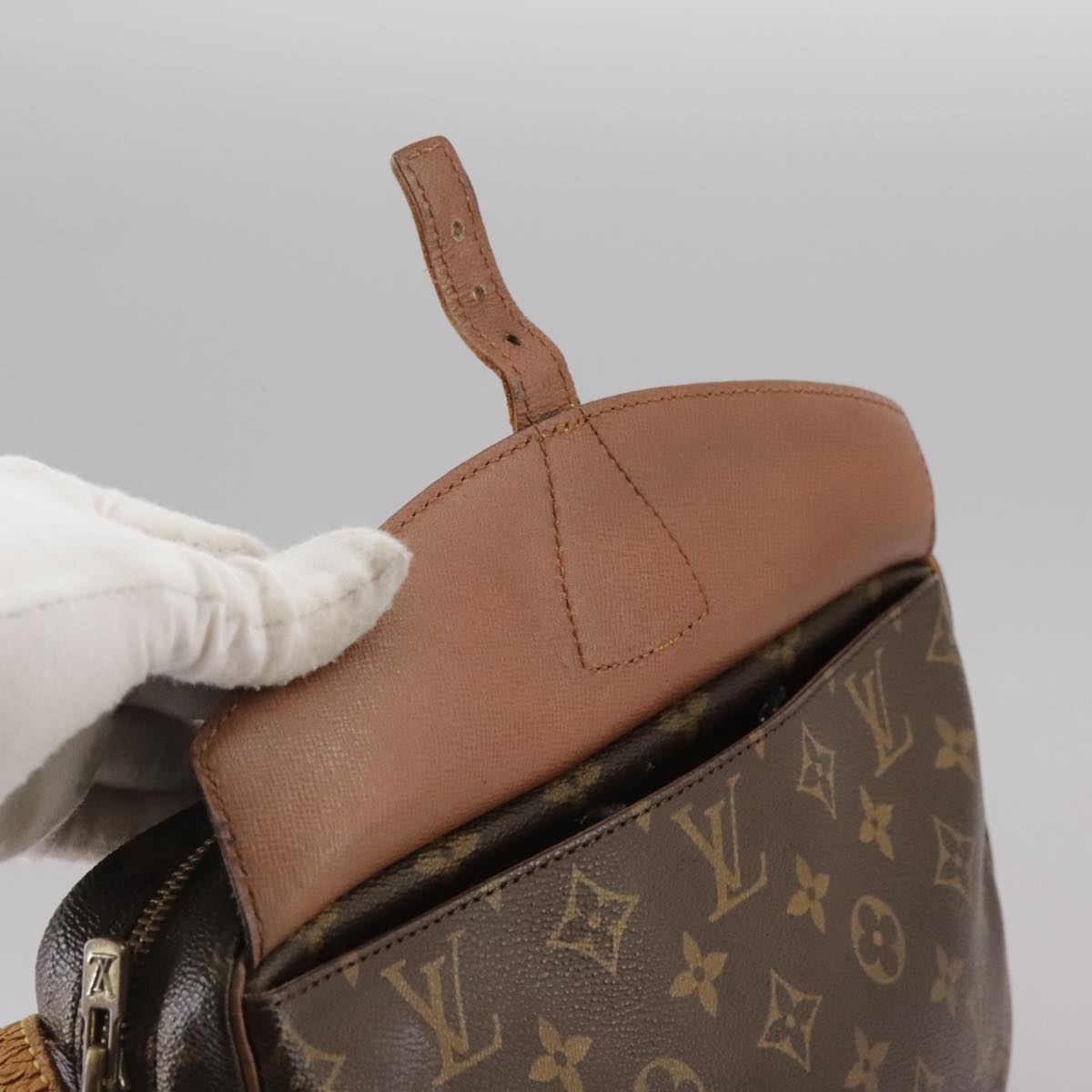 LOUIS VUITTON Monogram Jeune Fille MM Shoulder Bag M51226 LV bs21687
