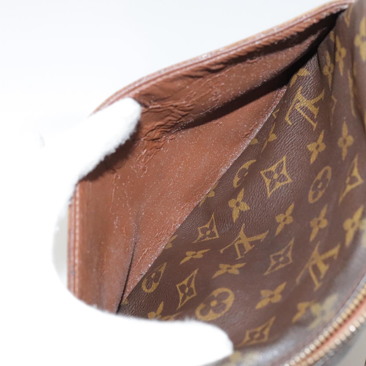 LOUIS VUITTON Monogram Jeune Fille MM Shoulder Bag M51226 LV bs21687