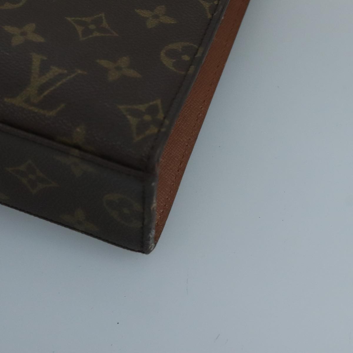 LOUIS VUITTON Monogram Malesherbes Hand Bag M51379 LV bs21695