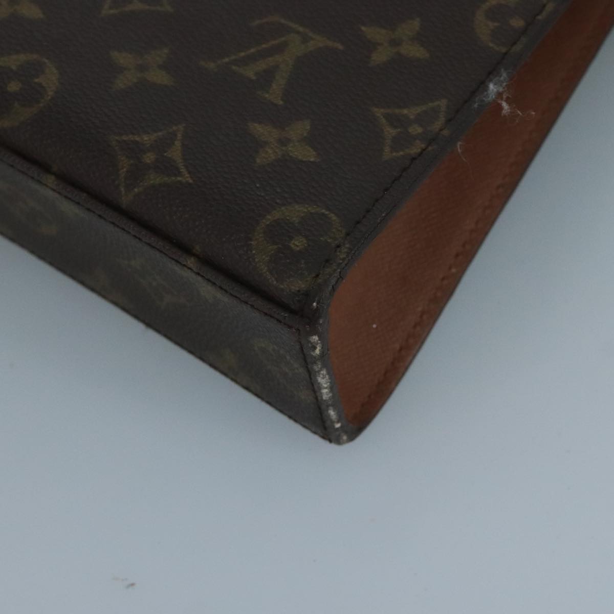 LOUIS VUITTON Monogram Malesherbes Hand Bag M51379 LV bs21695