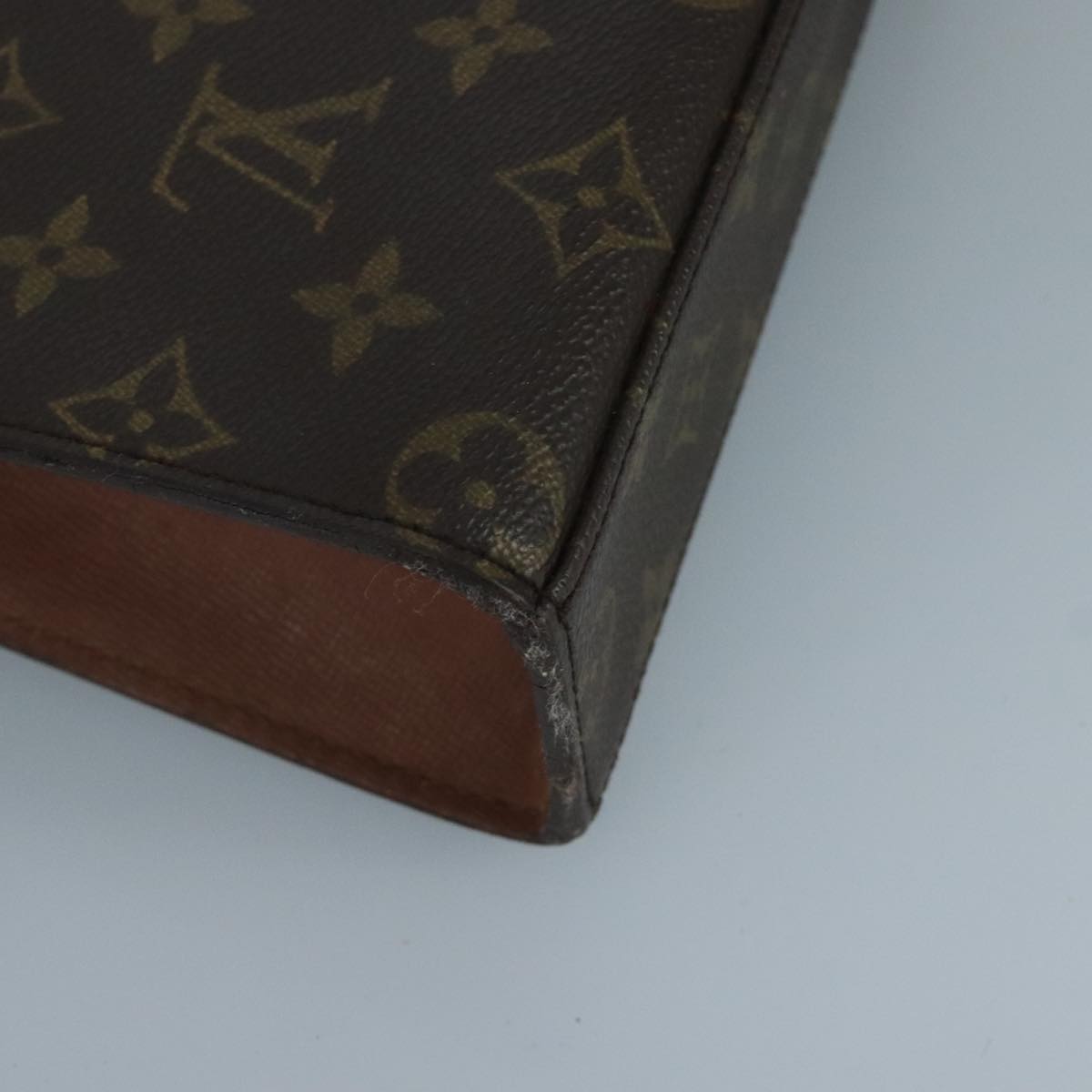 LOUIS VUITTON Monogram Malesherbes Hand Bag M51379 LV bs21695