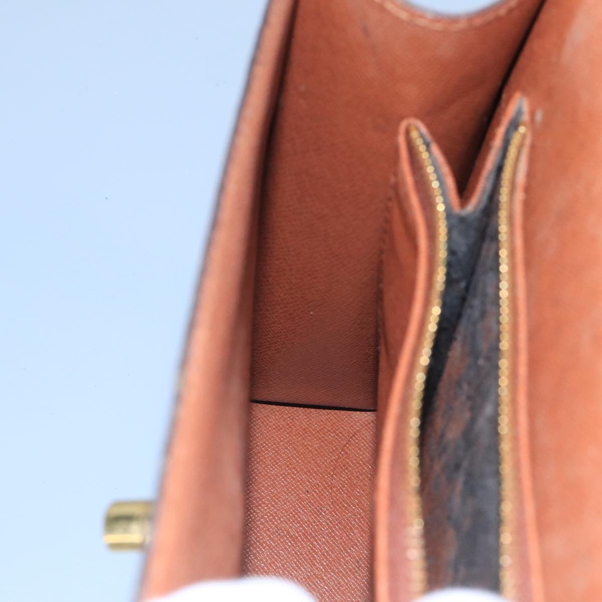 LOUIS VUITTON Monogram Malesherbes Hand Bag M51379 LV bs21695