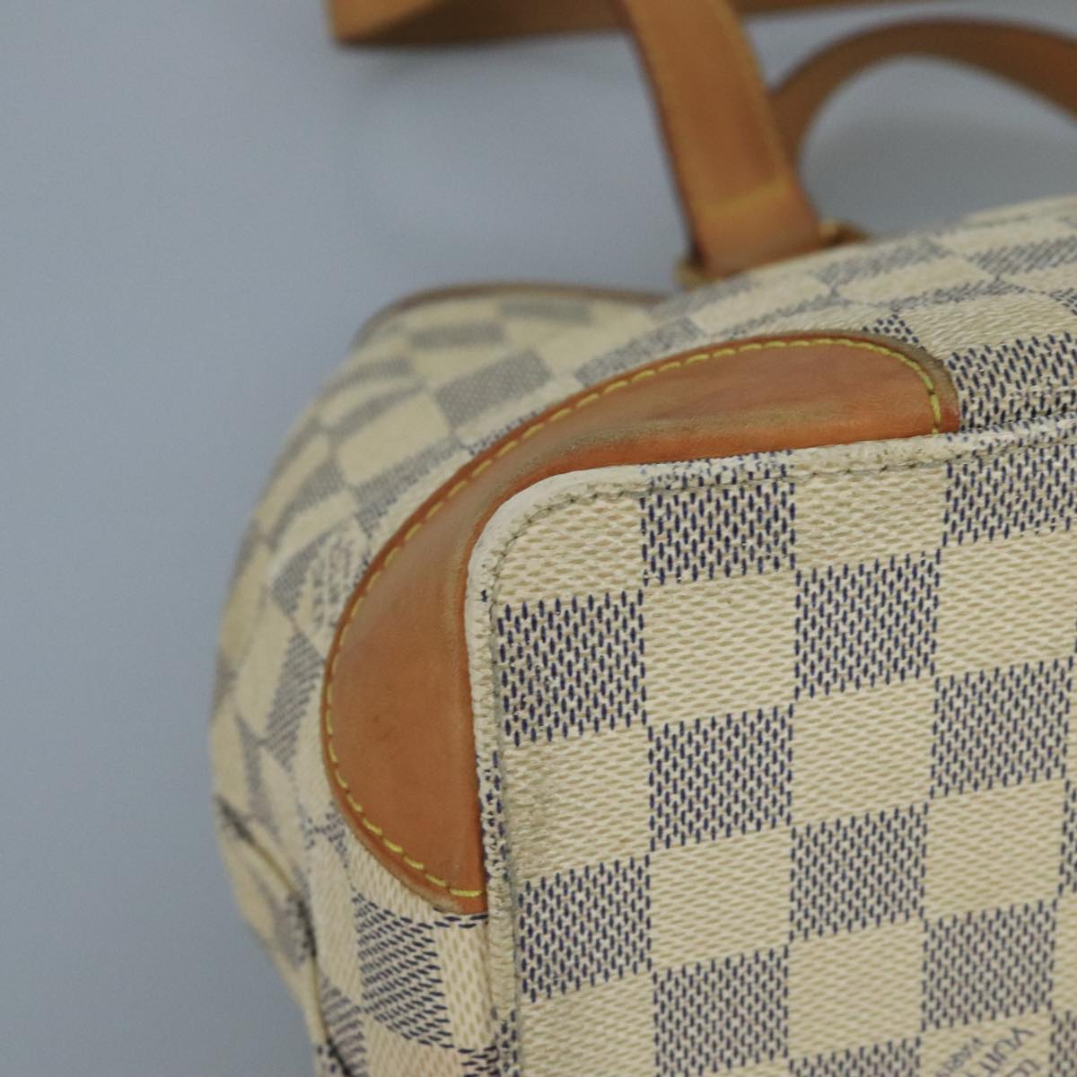 LOUIS VUITTON Damier Azur Hampstead PM Tote Bag N51207 LV bs21697