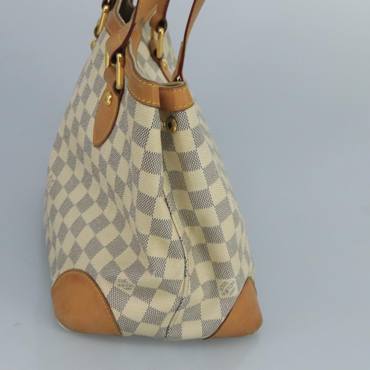 LOUIS VUITTON Damier Azur Hampstead PM Tote Bag N51207 LV bs21697