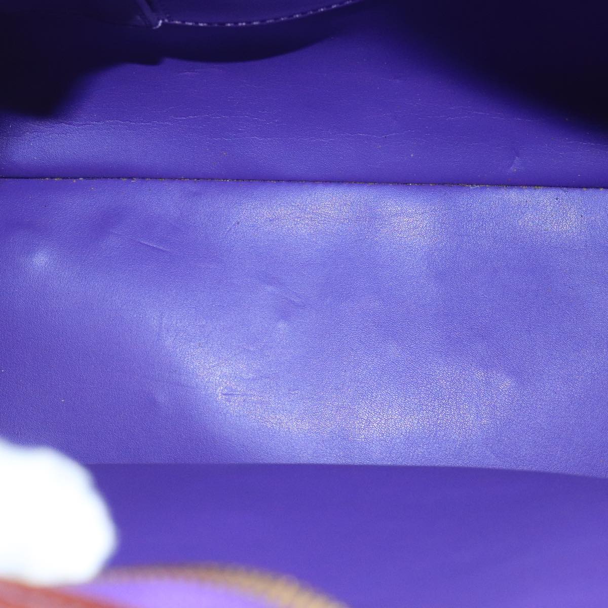 LOUIS VUITTON Monogram Vernis Sutton Hand Bag Purple Viole M91081 bs21699