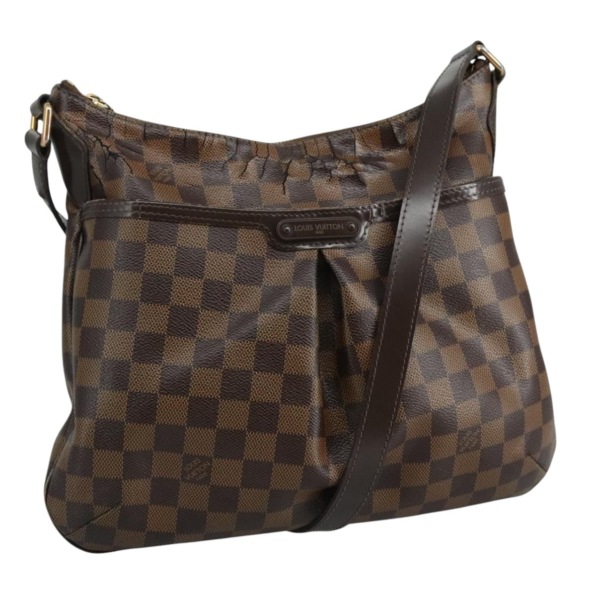 LOUIS VUITTON Damier Ebene Bloomsbury PM Shoulder Bag N42251 LV bs21702