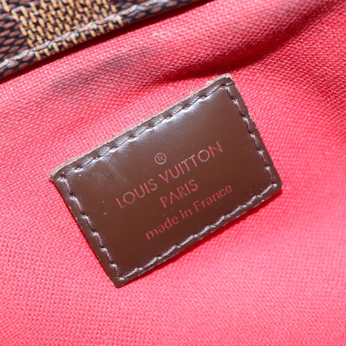 LOUIS VUITTON Damier Ebene Bloomsbury PM Shoulder Bag N42251 LV bs21702