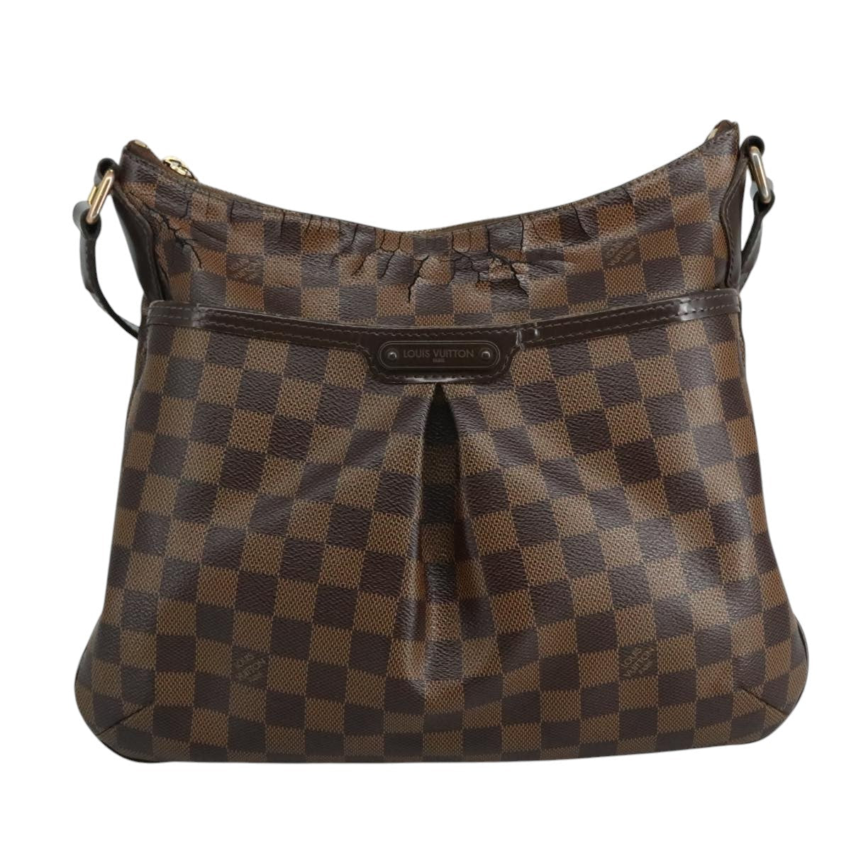 LOUIS VUITTON Damier Ebene Bloomsbury PM Shoulder Bag N42251 LV bs21702