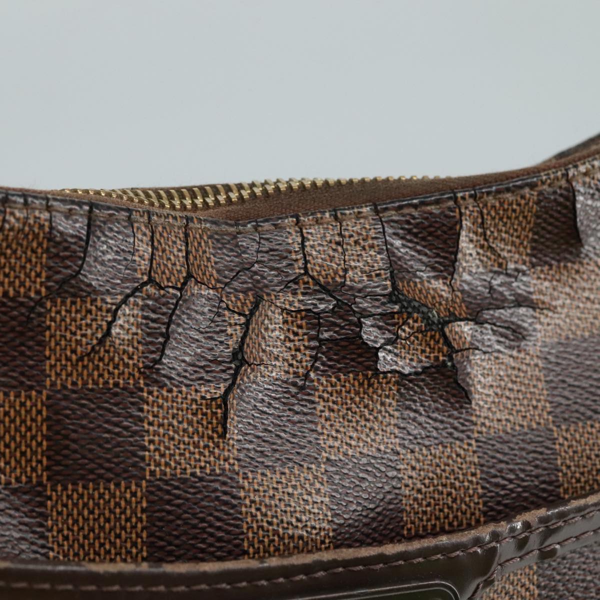 LOUIS VUITTON Damier Ebene Bloomsbury PM Shoulder Bag N42251 LV bs21702
