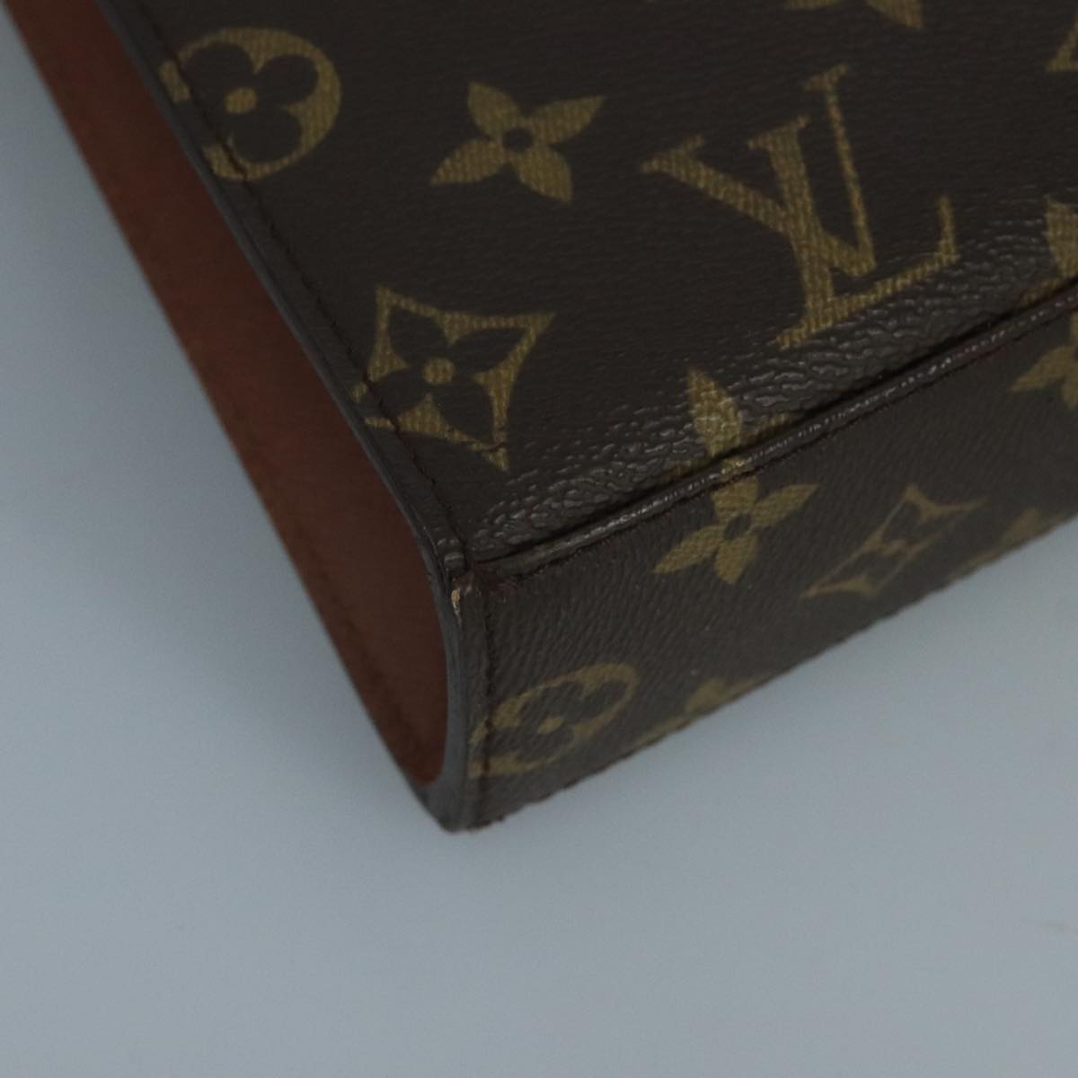 LOUIS VUITTON Monogram Malesherbes Hand Bag M51379 LV bs21737