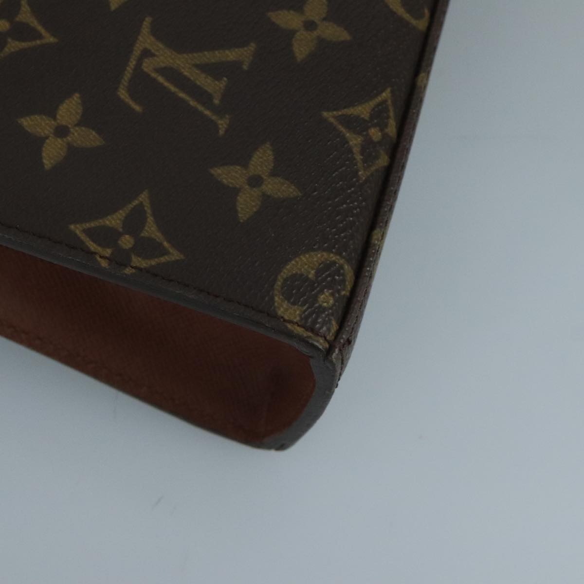 LOUIS VUITTON Monogram Malesherbes Hand Bag M51379 LV bs21737